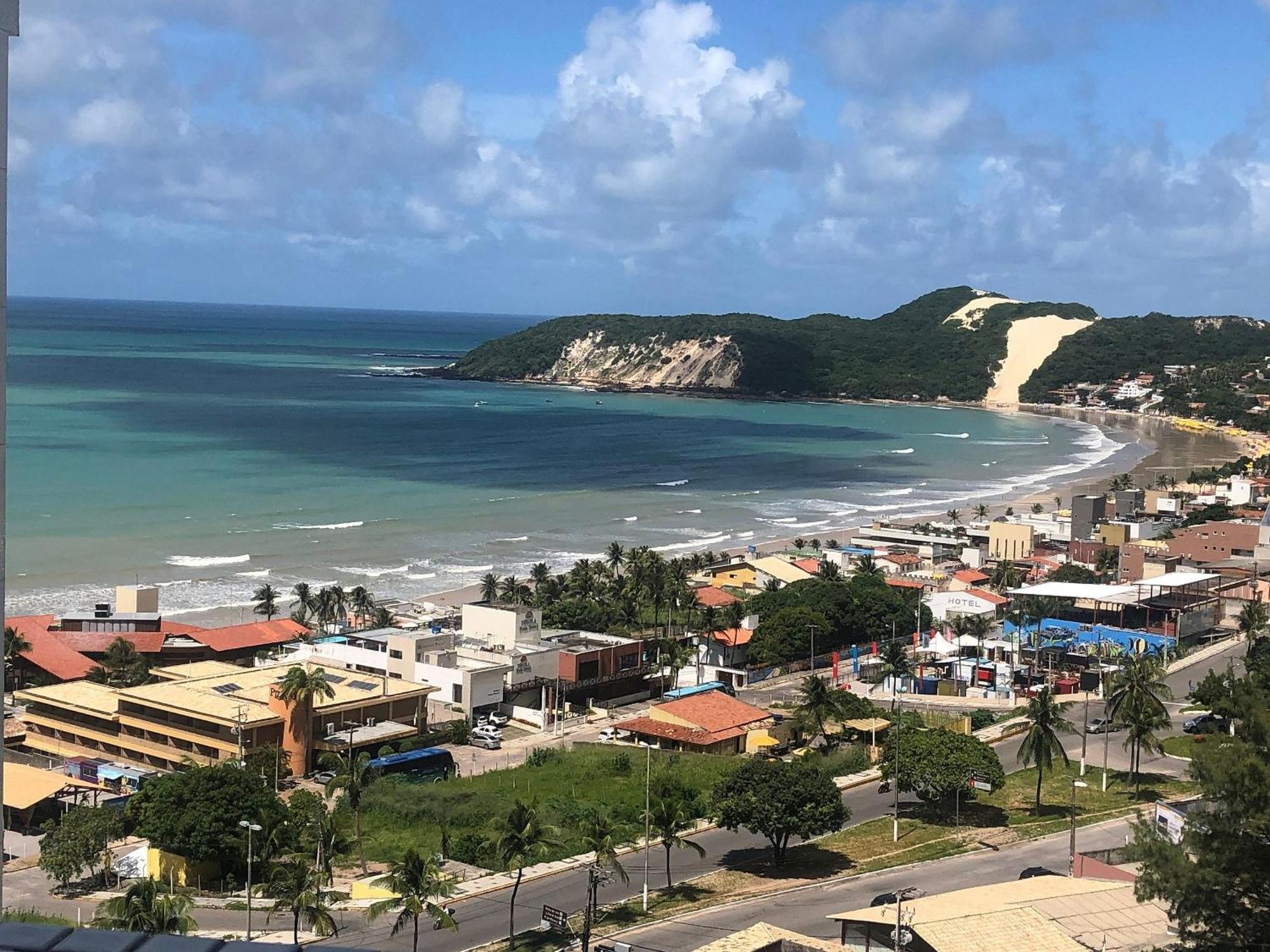 Flat Com 2 Quartos E Vista Mar Da Praia De Pontanegra-Wifi 300 Mb-Garagem-Familia-Criancas-Piscina-Pet Friendly Natal Exterior foto
